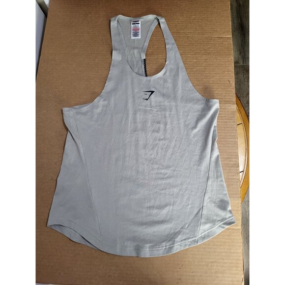 Gymshark Other - Gymshark Bold Stringer A1A5X-GBDG Lifting Racerback Tank Top